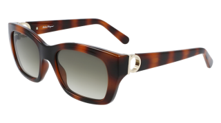 Óculos de sol SALVATORE FERRAGAMO SF1012S Verde Retangular - 1