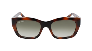 Óculos de sol SALVATORE FERRAGAMO SF1012S Verde Retangular - 2