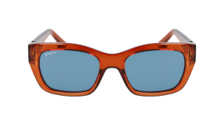 Óculos de sol SALVATORE FERRAGAMO SF1012S Castanho Retangular - 2
