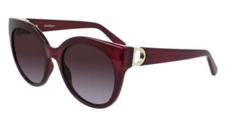 Óculos de sol SALVATORE FERRAGAMO SF1031S Lilás Redonda - 1