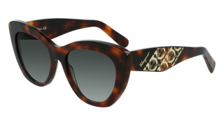 Óculos de sol SALVATORE FERRAGAMO SF1022S Verde Borboleta - 1