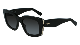 Óculos de sol SALVATORE FERRAGAMO SF1024S Preto Retangular - 2