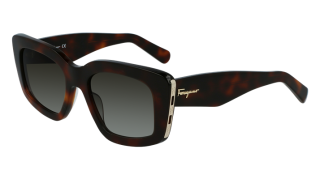 Óculos de sol SALVATORE FERRAGAMO SF1024S Verde Retangular - 1