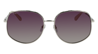 Óculos de sol SALVATORE FERRAGAMO SF277S Dourados Retangular - 2
