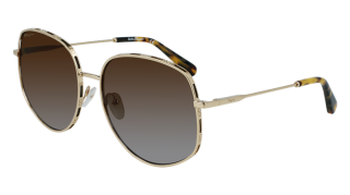 Óculos de sol SALVATORE FERRAGAMO SF277S Dourados Retangular - 1