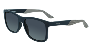 Óculos de sol SALVATORE FERRAGAMO SF1028S Azul Retangular - 1