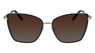 Óculos de sol SALVATORE FERRAGAMO SF279S Dourados Redonda - 2