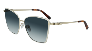 Óculos de sol SALVATORE FERRAGAMO SF279S Dourados Redonda - 1
