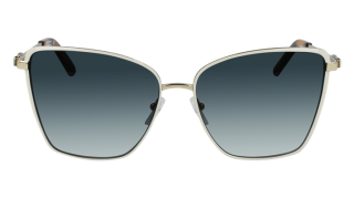 Óculos de sol SALVATORE FERRAGAMO SF279S Dourados Redonda - 2