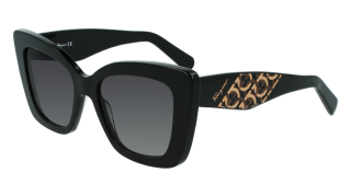 Óculos de sol SALVATORE FERRAGAMO SF1023S Preto Borboleta - 1