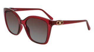 Óculos de sol SALVATORE FERRAGAMO SF1026S Transparente Retangular - 1