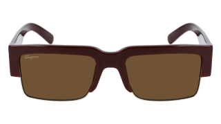 Óculos de sol SALVATORE FERRAGAMO SF276S Dourados Retangular - 2