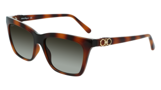 Óculos de sol SALVATORE FERRAGAMO SF1027S Verde Retangular - 1