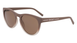 Óculos de sol DKNY DK536S Castanho Redonda - 1