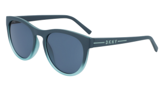 Óculos de sol DKNY DK536S Verde Redonda - 1
