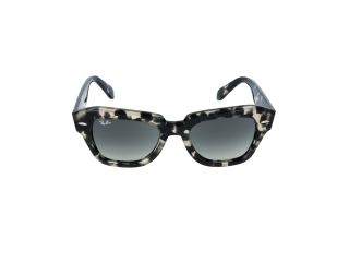 Óculos de sol Ray Ban 0RB2186 STATE STREET Cinzento Quadrada - 2