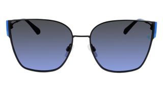 Óculos de sol Calvin Klein Jeans CKJ21209S Preto Borboleta - 2
