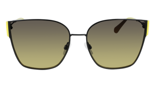 Óculos de sol Calvin Klein Jeans CKJ21209S Preto Borboleta - 2