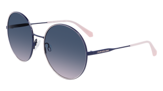 Óculos de sol Calvin Klein Jeans CKJ21212S Rosa/Vermelho-Púrpura Redonda - 1
