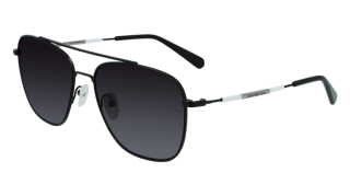 Óculos de sol Calvin Klein Jeans CKJ21216S Preto Aviador - 1