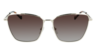 Óculos de sol Liu Jo LJ145S Dourados Retangular - 2