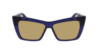 Óculos de sol Karl Lagerfeld KL6011S Azul Retangular - 2