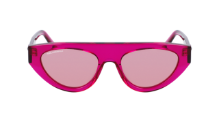 Óculos de sol Karl Lagerfeld KL6043S Rosa/Vermelho-Púrpura Borboleta - 2