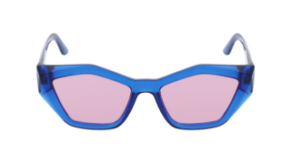 Óculos de sol Karl Lagerfeld KL6046S Azul Retangular - 2