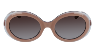 Óculos de sol Karl Lagerfeld KL6058S Rosa/Vermelho-Púrpura Ovalada - 2