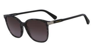 Óculos de sol Longchamp LO612S Preto Retangular - 2