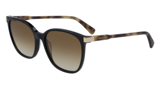 Óculos de sol Longchamp LO612S Preto Retangular - 2