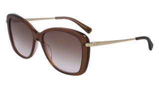 Óculos de sol Lonchamp LO616S Castanho Retangular - 1