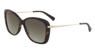 Óculos de sol Lonchamp LO616S Castanho Retangular - 1