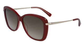 Óculos de sol Lonchamp LO616S Vermelho Retangular - 1