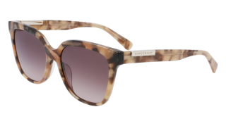 Óculos de sol Lonchamp LO644S Castanho Retangular - 1