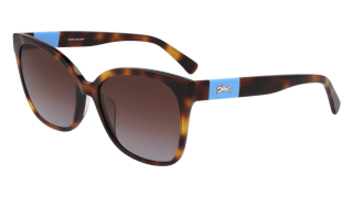 Óculos de sol Lonchamp LO657S Castanho Retangular - 1