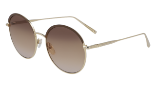 Óculos de sol Longchamp LO131S Dourados Tamanho: 56X17