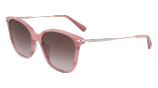 Óculos de sol Lonchamp LO660S Rosa/Vermelho-Púrpura Retangular - 1