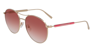 Óculos de sol Longchamp LO133S Rosa/Vermelho-Púrpura Tamanho: 56X17