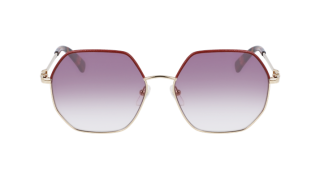 Óculos de sol Lonchamp LO140SL Dourados Retangular - 2