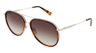 Óculos de sol Longchamp LO684S Dourados Tamanho: 58X15