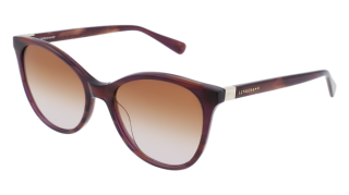 Óculos de sol Lonchamp LO688S Castanho Retangular - 1