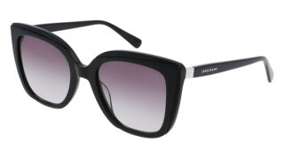 Óculos de sol Longchamp LO689S Preto Retangular - 2