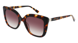 Óculos de sol Longchamp LO689S Castanho Retangular - 2