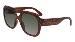 Óculos de sol Lonchamp LO690S Castanho Quadrada - 1