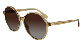 Óculos de sol Lonchamp LO694S Beige Redonda - 1