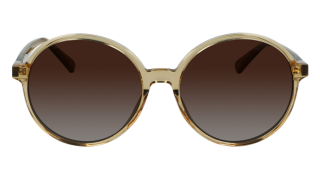 Óculos de sol Lonchamp LO694S Beige Redonda - 2