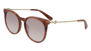 Óculos de sol Lonchamp LO693S Beige Redonda - 1
