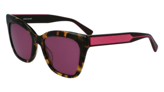 Óculos de sol Lonchamp LO699S Castanho Retangular - 1
