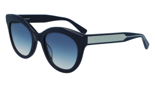 Óculos de sol Lonchamp LO698S Azul Redonda - 1